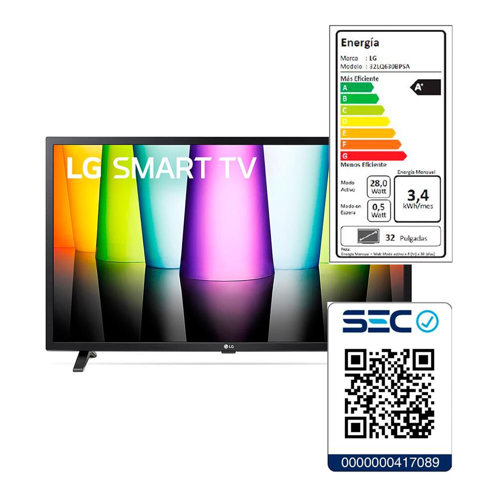 Led 32" LG 32LQ630BPSA / HD / Smart TV image number 13.0