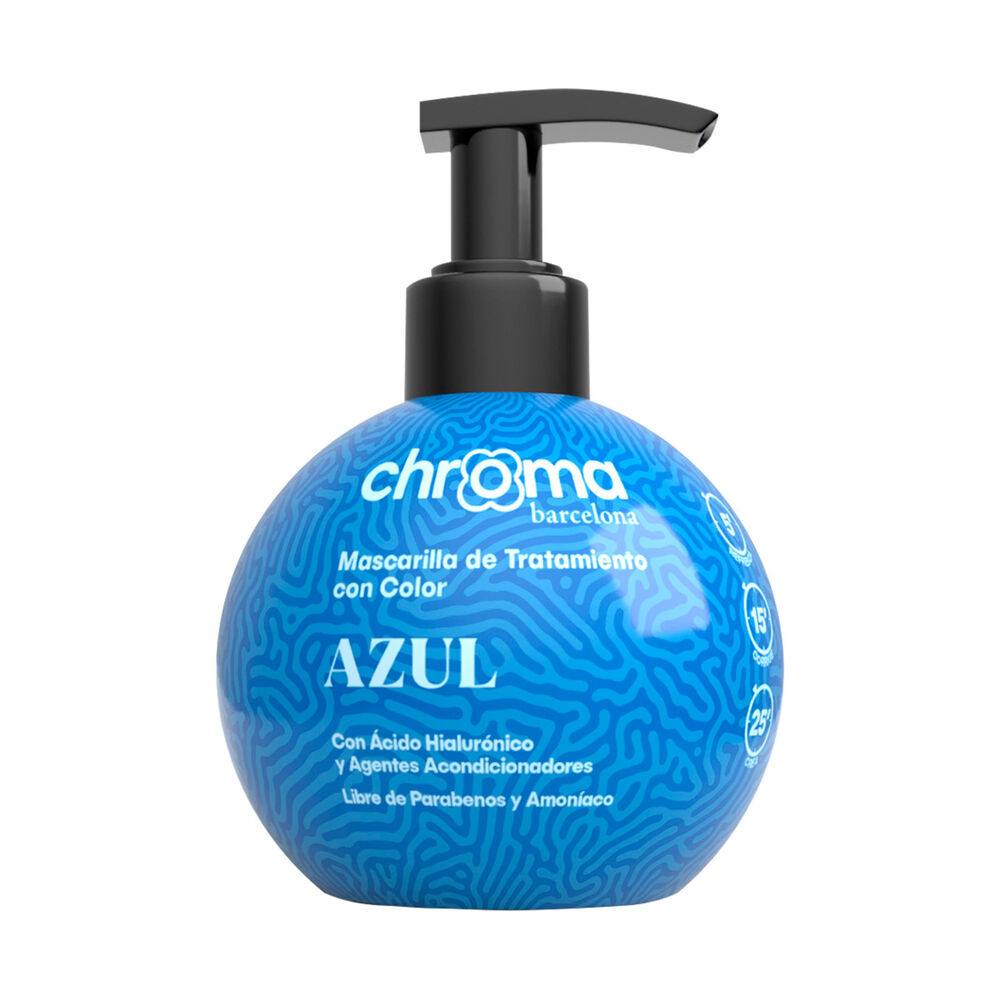 Chroma Barcelona Matizador Semi Permamente Tono Azul 250 Ml image number 0.0