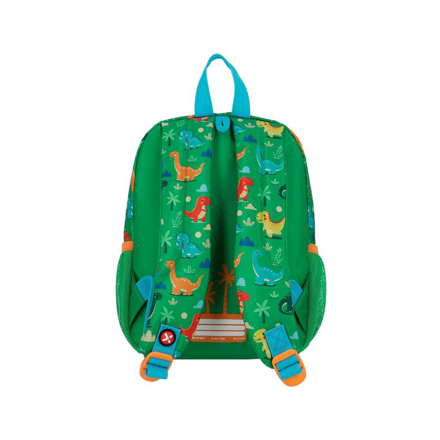 Mochila Xtrem Play-time 6xt Dino Verde image number 2.0