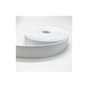 Huincha (cinta) De Mochila, Bolso 3cm X 5 Metros Blanca