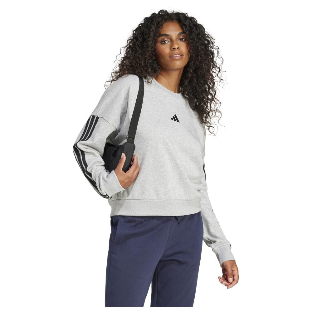 Sudadera Essentials French Terry 3 Bandas Adidas image number 4.0