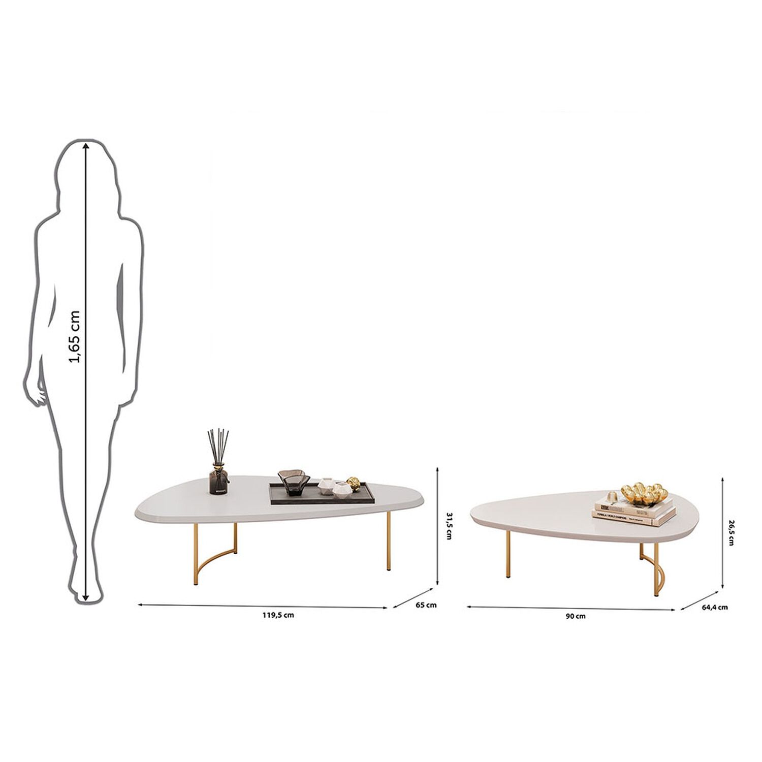 Mesa De Centro Vekka Home Petala image number 1.0