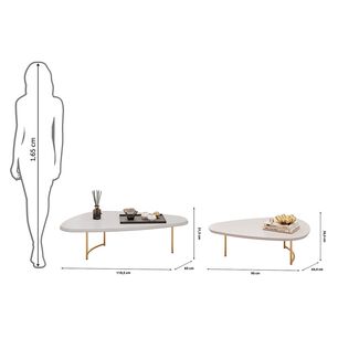 Mesa De Centro Vekka Home Petala