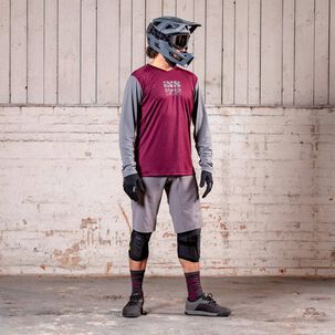 Jersey Ixs Manga Larga Trigger X Raisin Grafito S