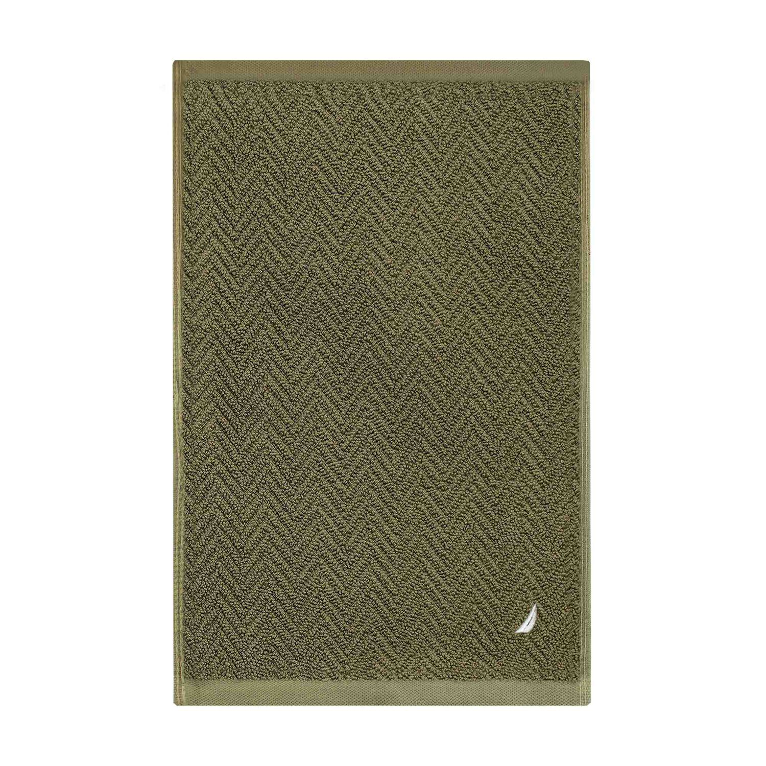 Toalla Para Manos Vis Nautica 100% Algod&oacute;n Alta Calidad 30x50cm Verde image number 4.0