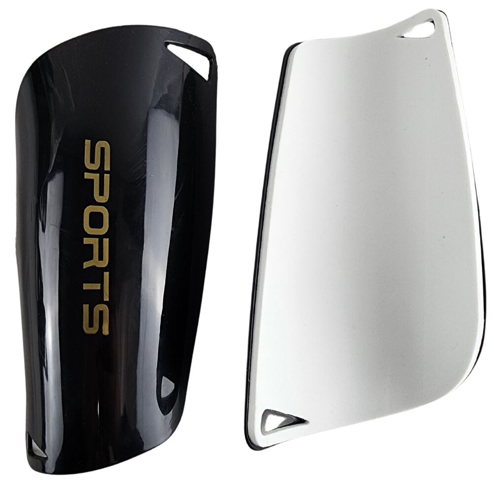 Espinilleras Ajustables Anti Golpes Resistente Protecci&oacute;n Negro image number 1.0