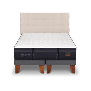 Cama Europea Cic Grand Premium / King / Base Dividida + Respaldo