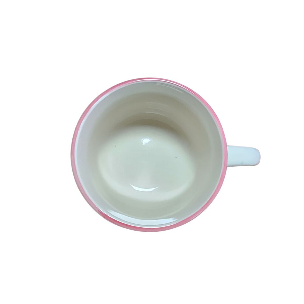 Taza De Te 350ml Dise&ntilde;o Borde Rose Menaje Cocina Hogar image number 3.0