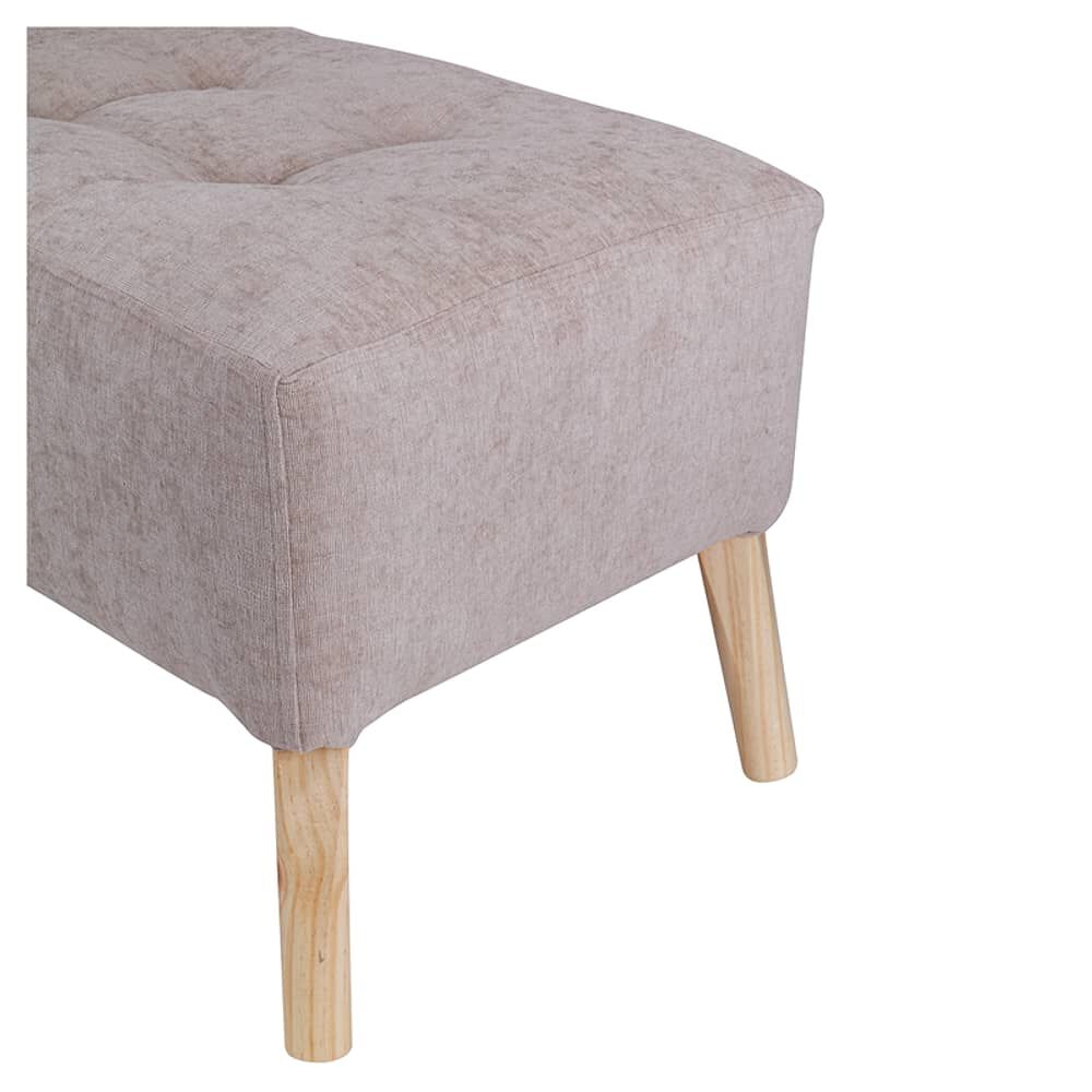 Pouf Petrum Beige Altea 62x42x42 Cm M&aacute;xima Design image number 2.0