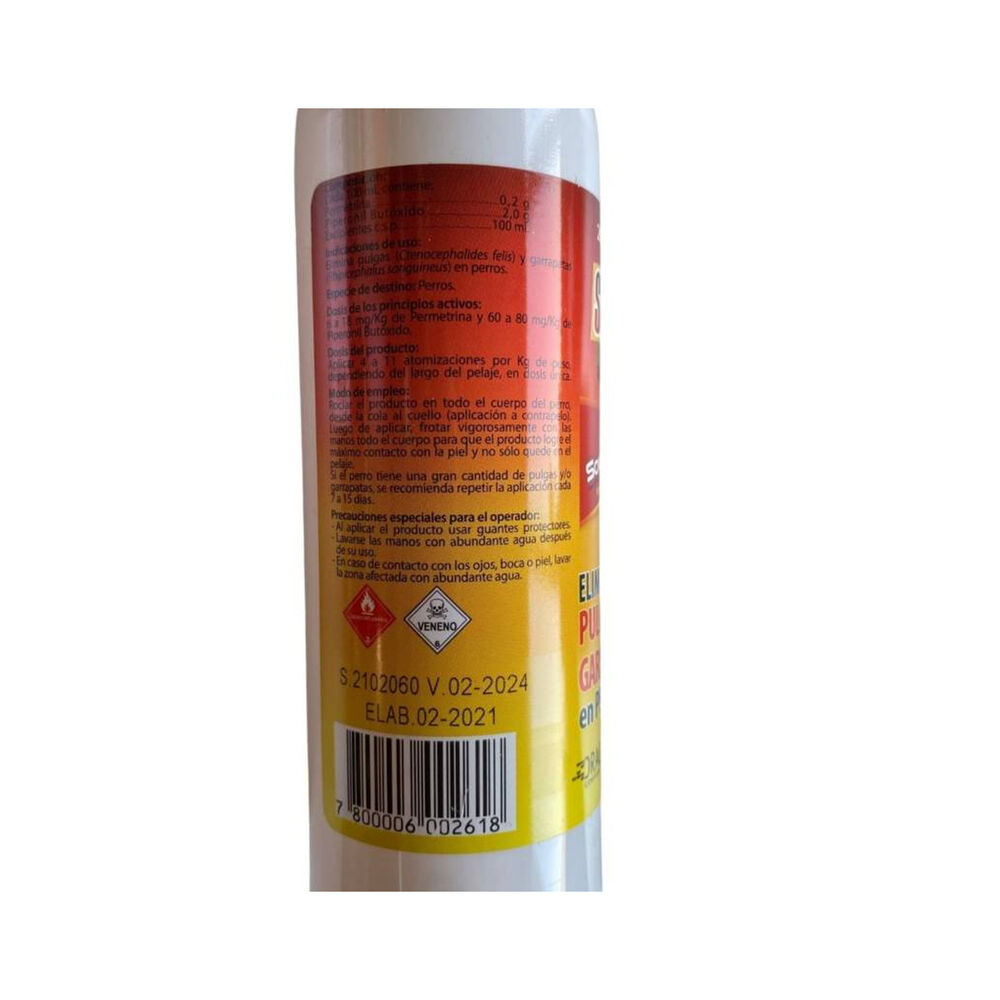 Antiparasitario Para Perros Sinpul Spray 200ml image number 1.0