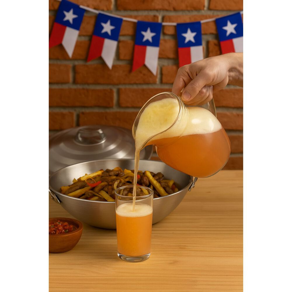 Set 6 Jarras Lorito 500ml Dieciochera Para Fiestas Patrias image number 5.0