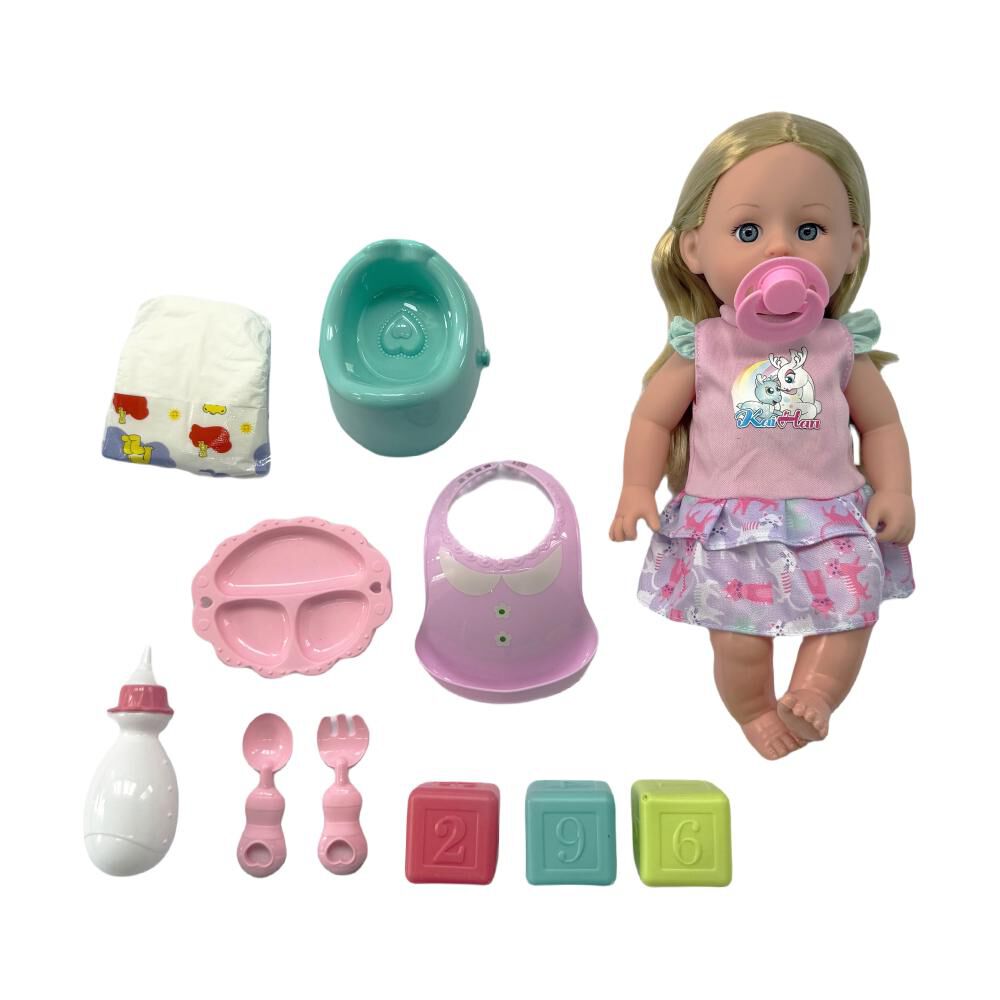 Muñeca Toddler Bostecitos Con Acc 12 Sonidos Ass image number 9.0