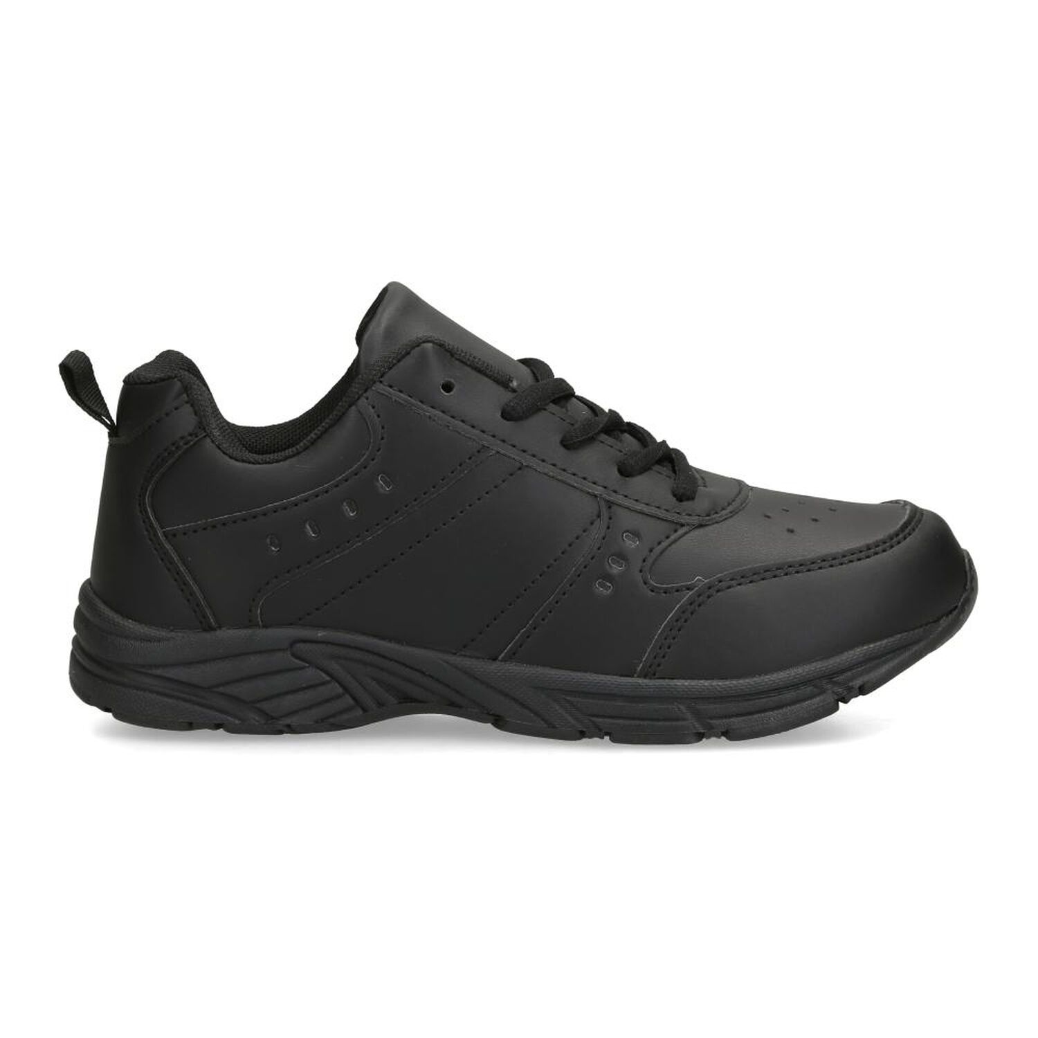 Zapato Escolar Legal Street Unisex Negro image number 2.0