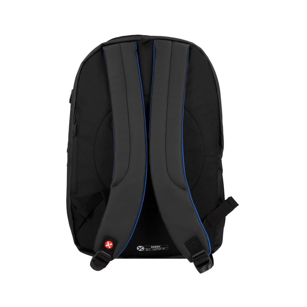 Mochila Notebook Xtrem Gamma 6xt Negro/azul 16" image number 4.0