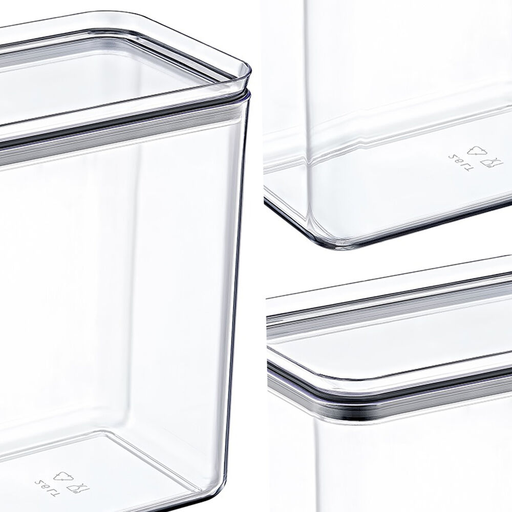 Canister Contenedor Hermético 2,6 Lt Crystal Rectangle image number 4.0