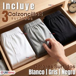Pack 3 Calzoncillos Largos Algod&oacute;n Calza Invierno Primera Capa Juvenil