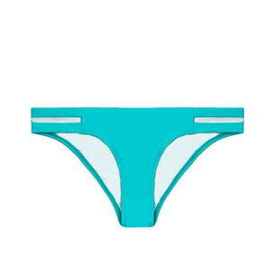 Bikini Calzón Con Calados Laterales Turquesa