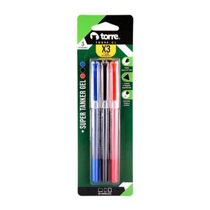 Set 3 Super Tanker 0,5mm Blíster 1a 1n 1r Torre