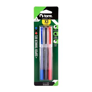 Set 3 Super Tanker 0,5mm Bl&iacute;ster 1a 1n 1r Torre