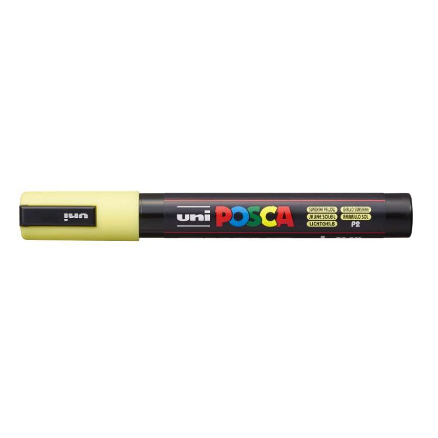 Marcador Acrilico Amarillo Sol 5m Posca image number 1.0