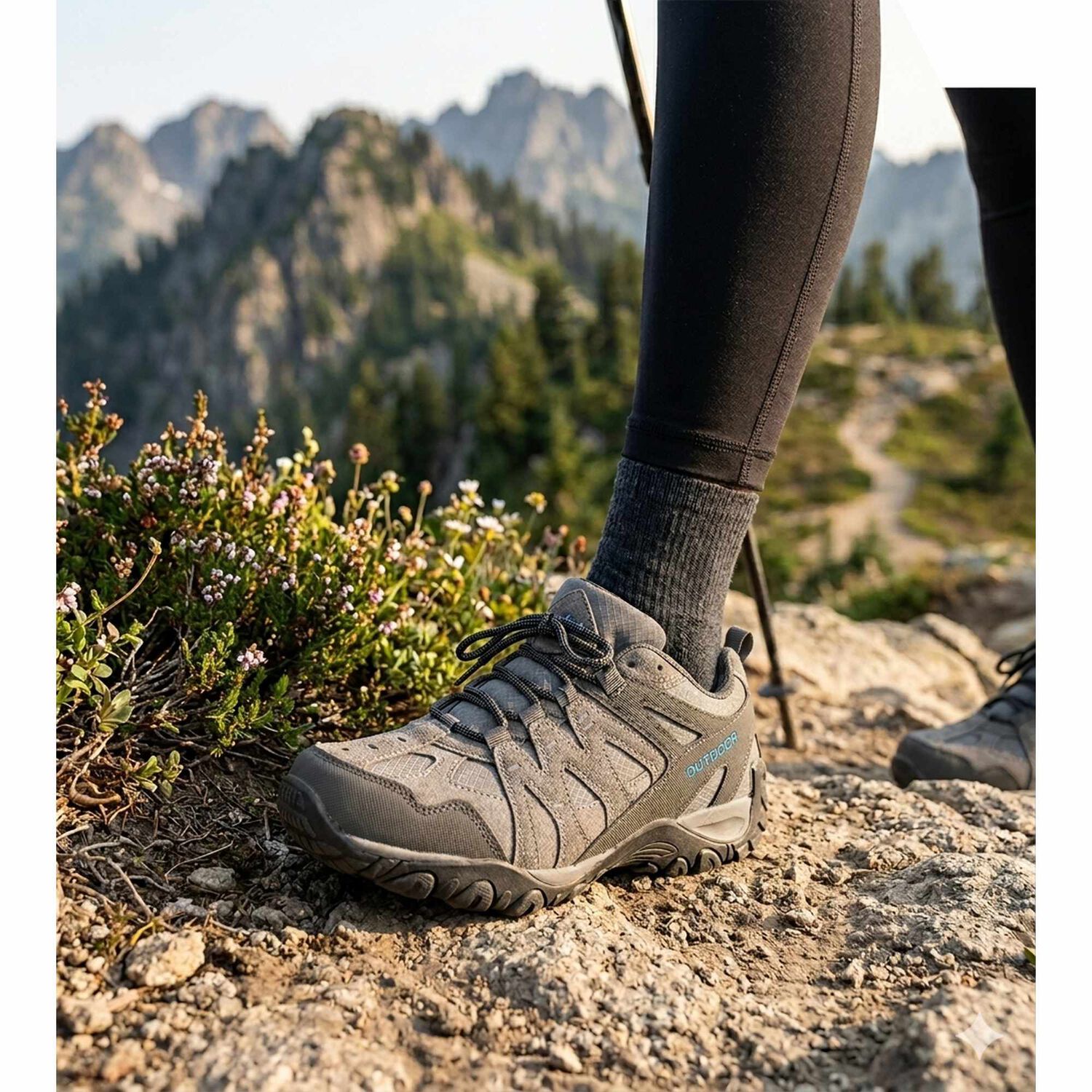 Zapatilla Outdoor Bretta Gris Uns image number 4.0