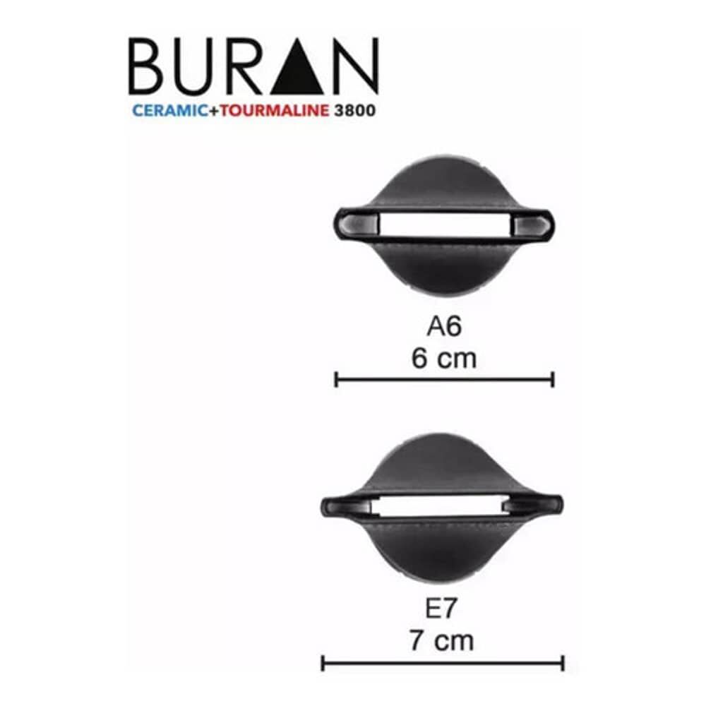 Secador Ceriotti Buran Tourmaline 3800 - 2200w Negro image number 5.0