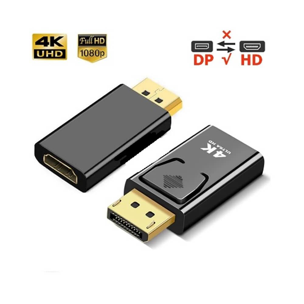 Adaptador Displayport A Hdmi 4k Ultra Hd Convertidor De Puerto De Pantalla Ultra Hd image number 1.0