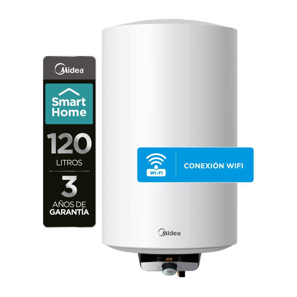 Termo Eléctrico Midea MWH120-15EFGCLW / 120 Litros image number 0.0