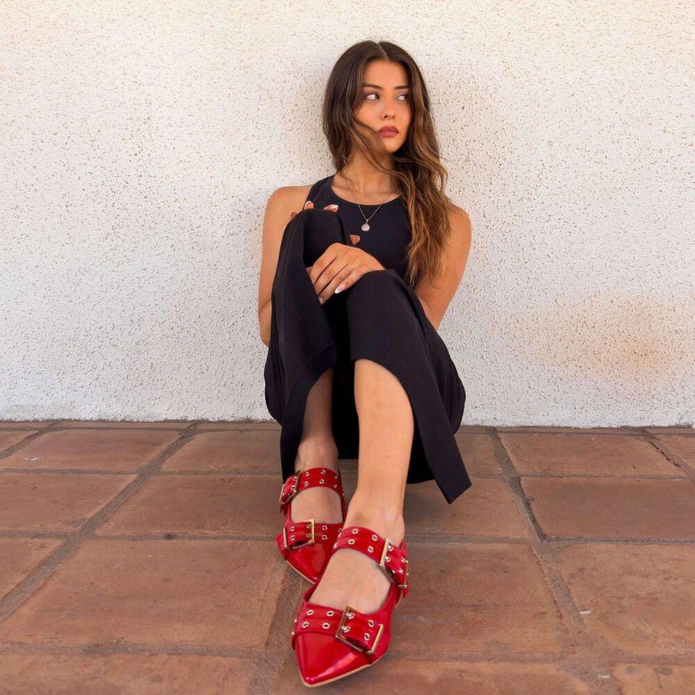 Ballerina Mujer Chalada Slik-1 Rojo Casual image number 3.0