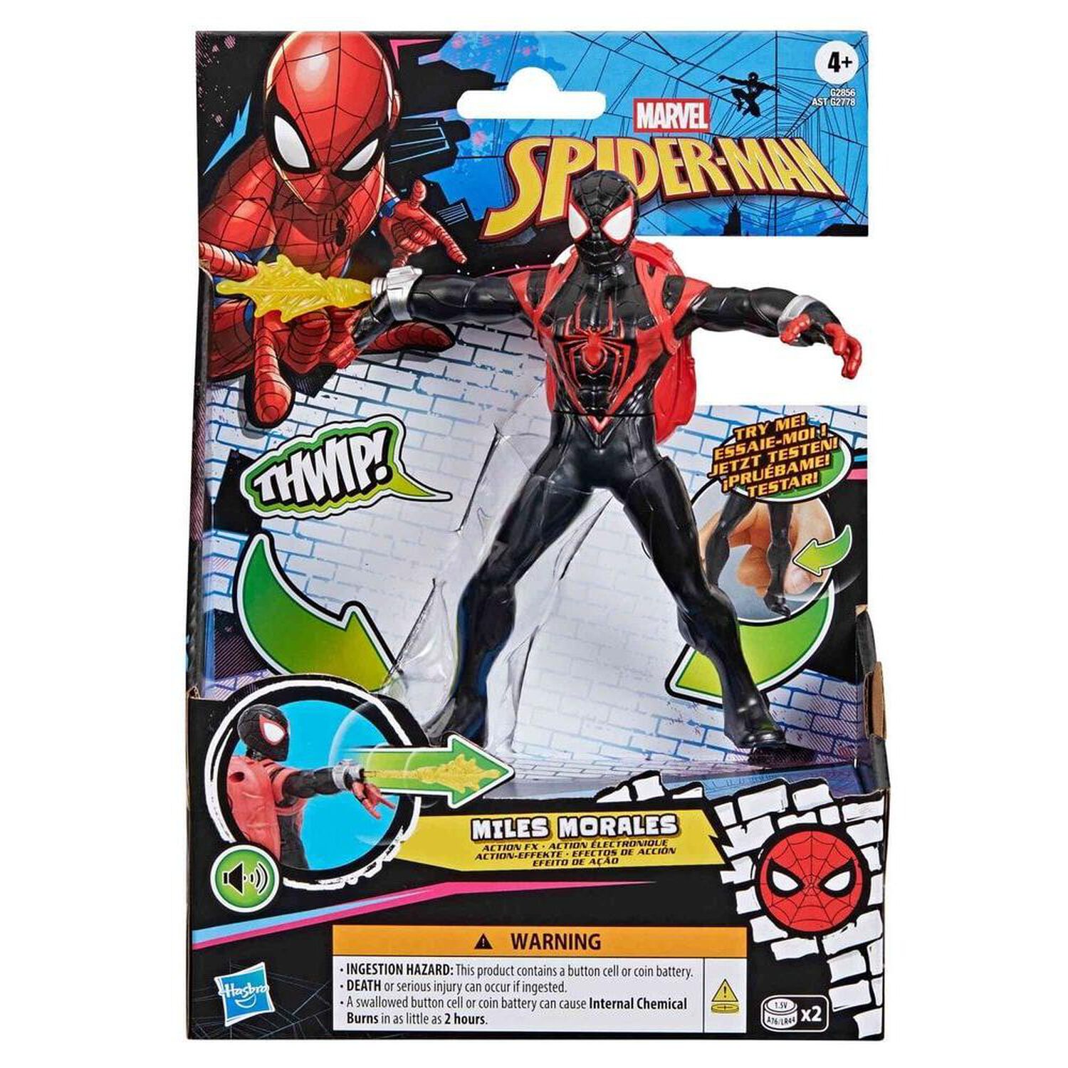 Figura De Acci&oacute;n Spider-man Action Fx Miles Morales image number 4.0