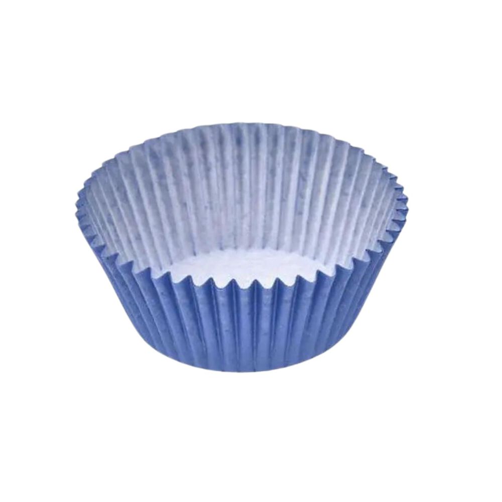 Moldes Cupcakes Papel Color Azul 48un Cotillon Celebración image number 1.0