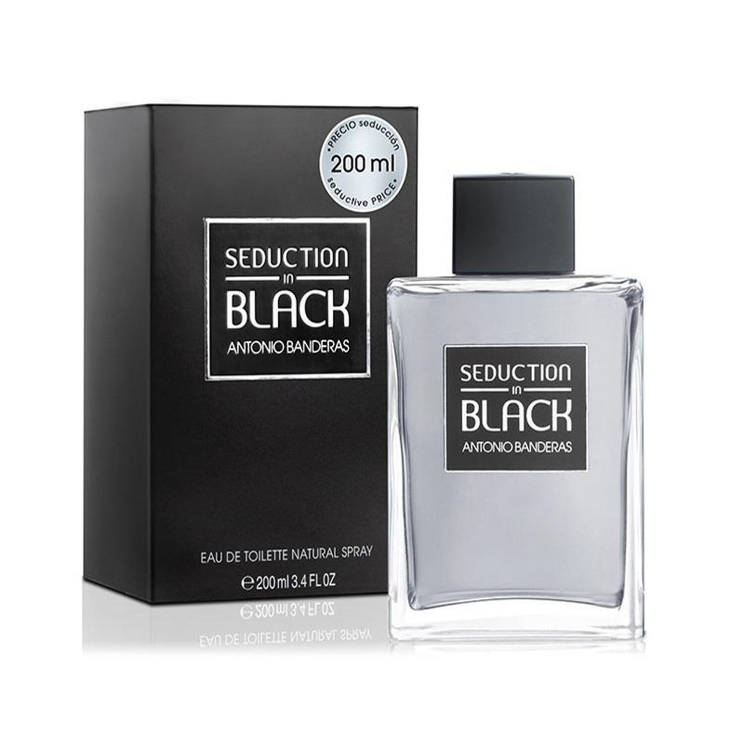Seduction In Black 200ml Edt Hombre Antonio Banderas image number 0.0