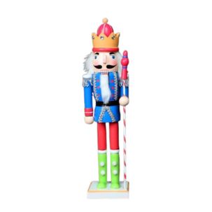 Cascanueces De Madera Decoración Navideña 38 Cm