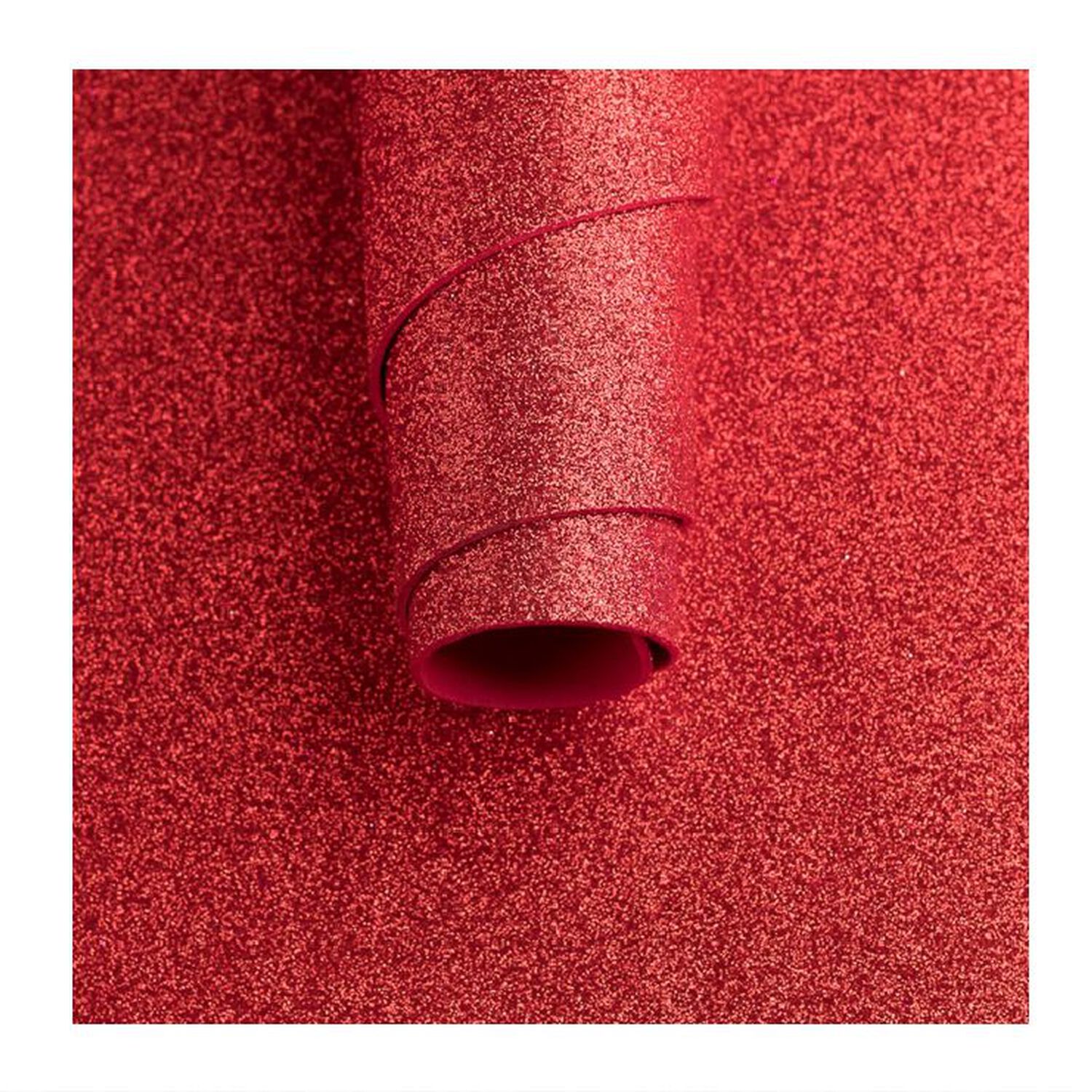 Goma Eva Glitter 40x60cm 2mm Roja Torre image number 1.0