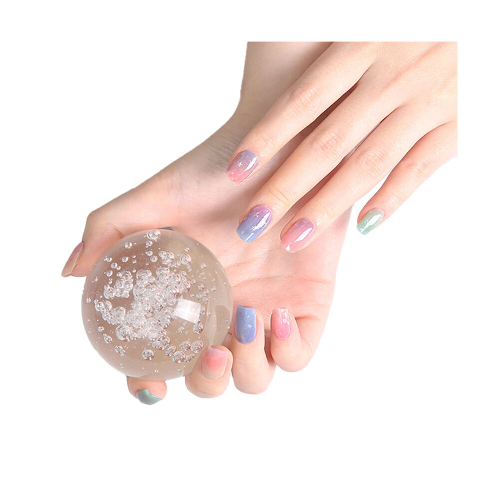 Uñas Sticker Efecto Gel Tiolla Rainbow Star image number 0.0