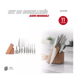 Set Cuchilleria 11pcs Acero Inoxidable Th-mt11m Thomas