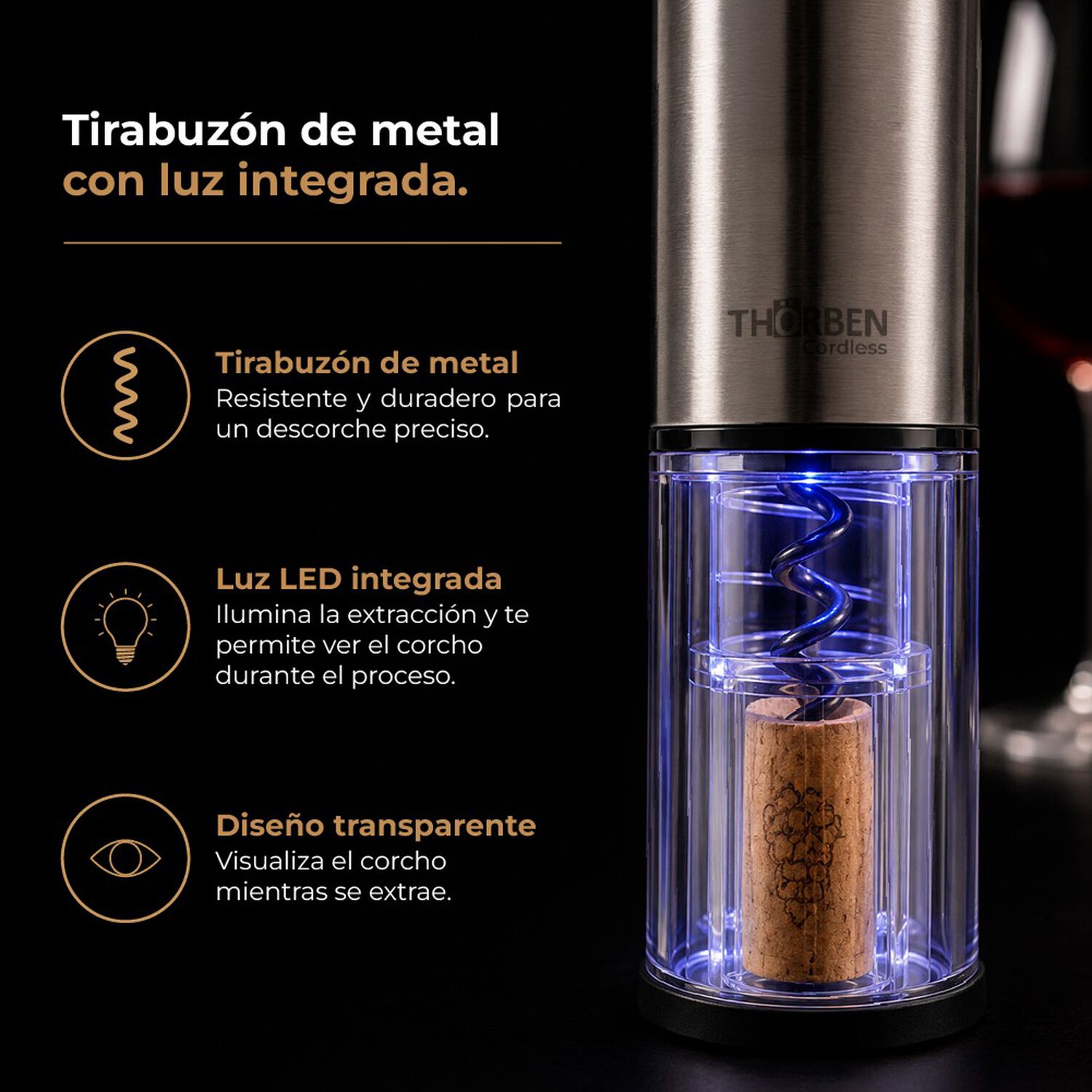 Set De Vinos Thor Usb Deluxe Wine Set image number 4.0