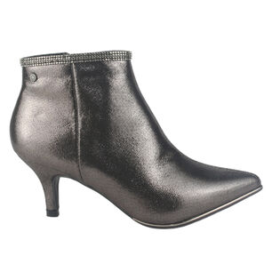 Botin Chalada Mujer Plos-66 Plateado Casual