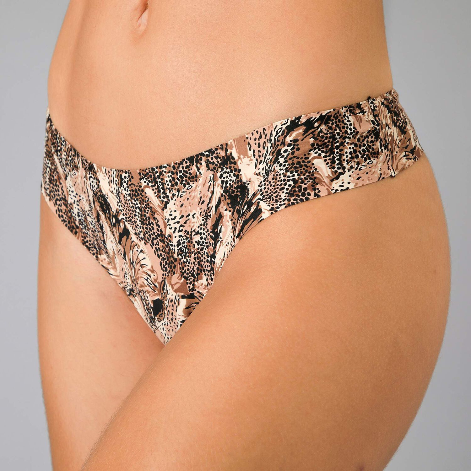 Pack 3x Colaless Micro Print Bonded Flores Mujer 25605-254 image number 3.0
