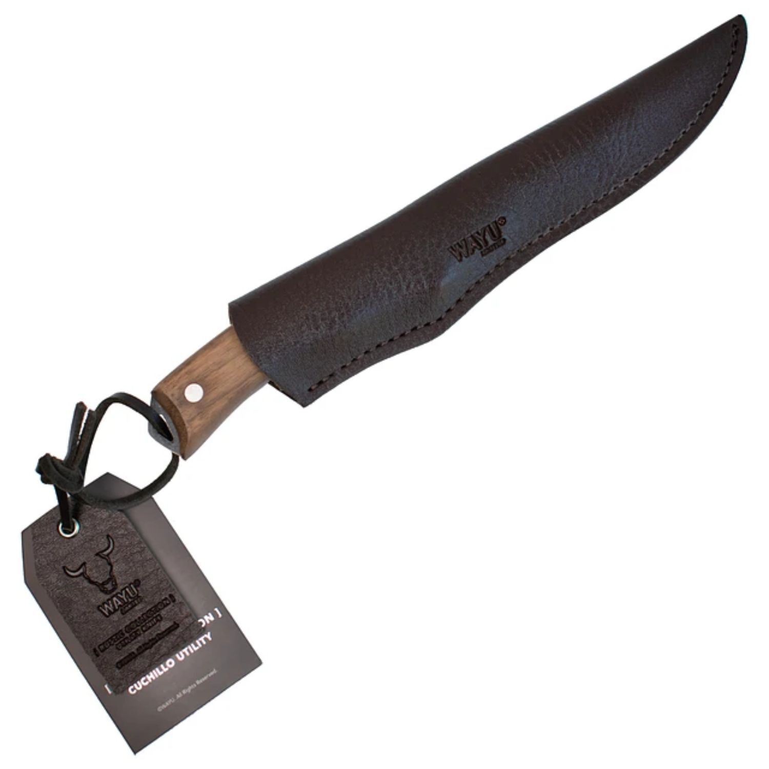 Cuchillo Utiliy Wayu Con Funda Rustic Collection Cocina image number 3.0