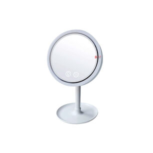 Espejo 5x Para Maquillaje Con Luz Led Y Ventilador - Ps