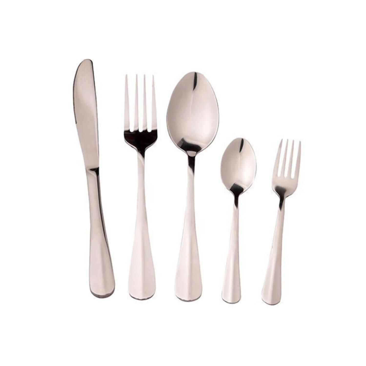 Set De Cuchilleria Elegante 30 Piezas Clasicas Arte Andino image number 1.0