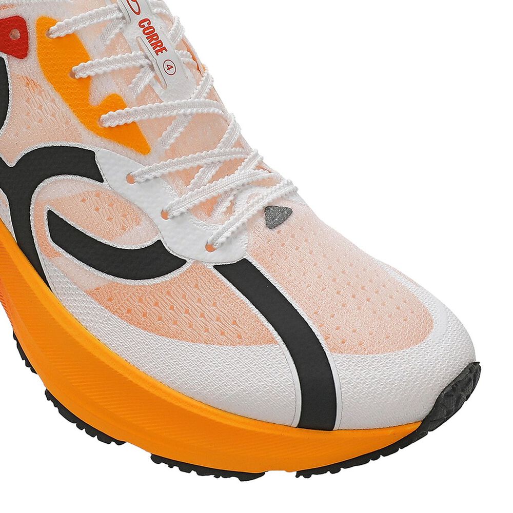 Zapatilla Hombre Corre 4 Blanco/naranja image number 7.0