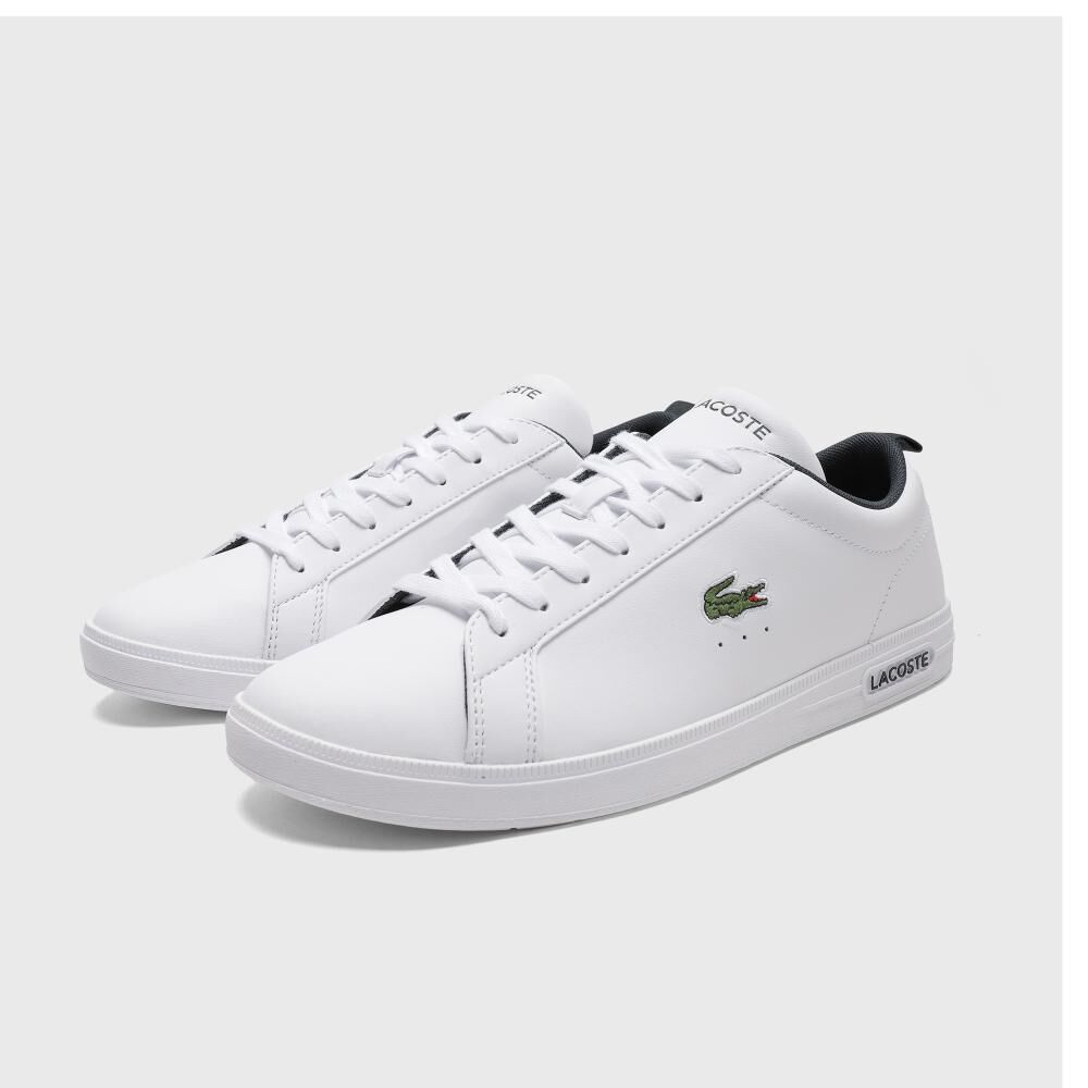 lacoste blanco hombre