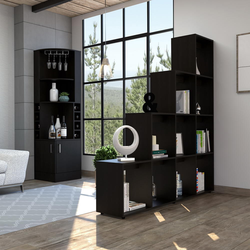 Bar Esquinero Kava + Biblioteca Escalera Beijing - Wengue image number 0.0