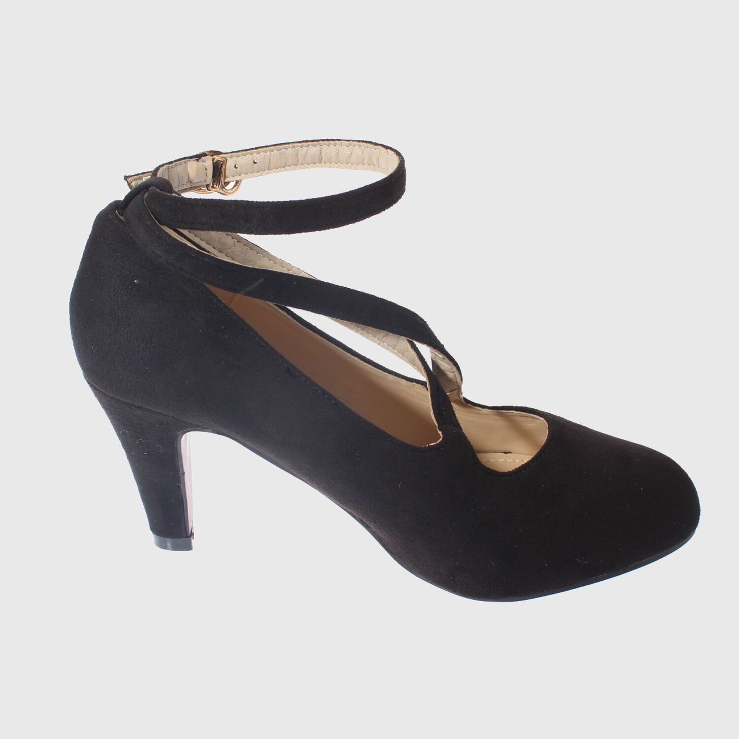 Zapato Taco Negro Heriel Art. 5h6551black image number 2.0