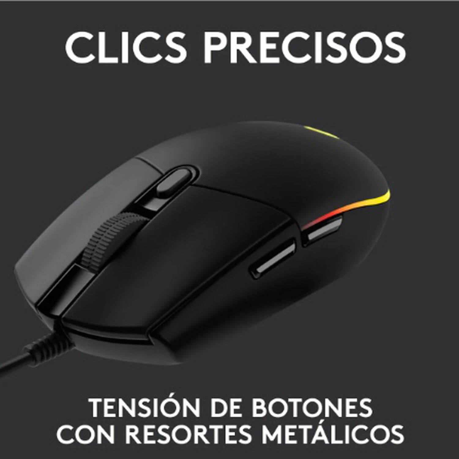 Mouse Gamer Negro image number 4.0