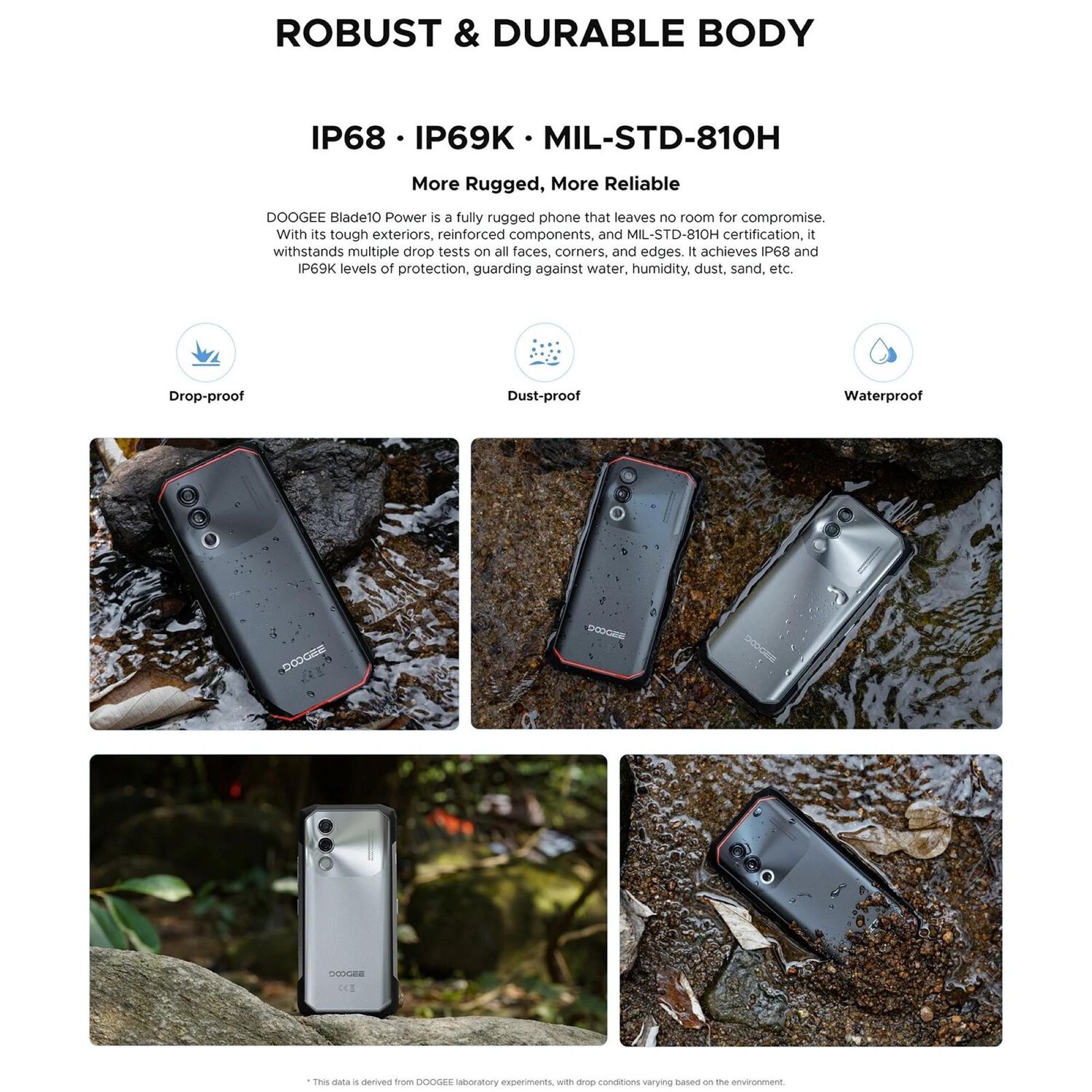 Doogee Blade 10 Power: Rugged Ip68, Android 14, 50mp, 10.300mah image number 3.0