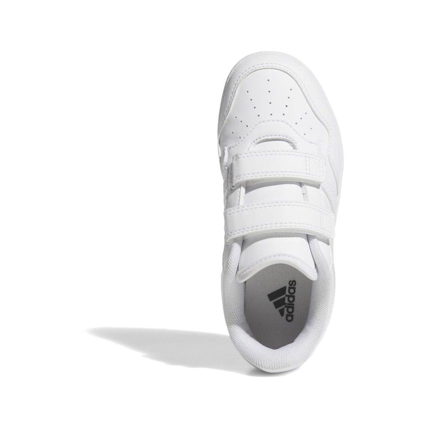 Zapatilla Infantil Unisex Adidas Hoops 4.0 Blanco image number 4.0