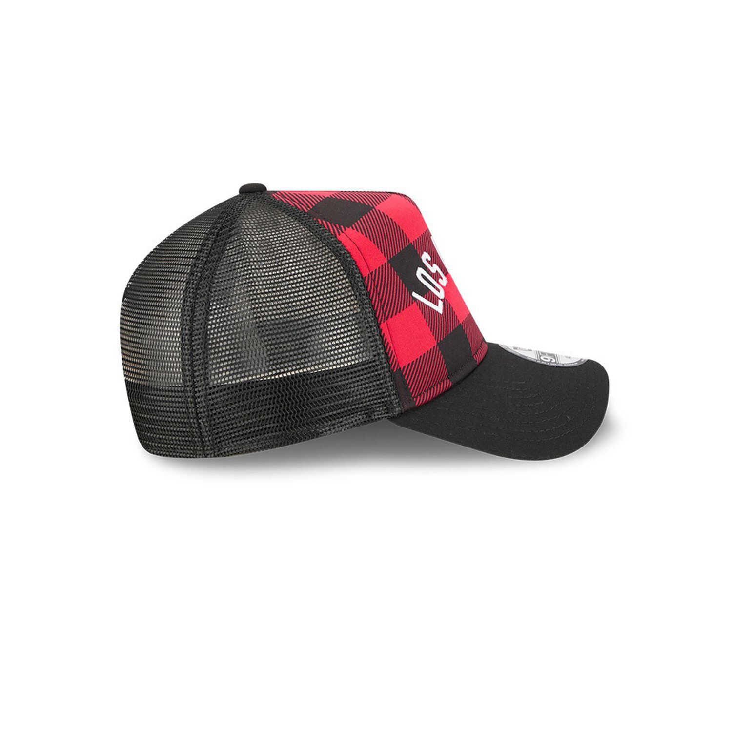 Gorra New Era 9forty Los Angeles Dodgers Novelty Check Negro image number 4.0